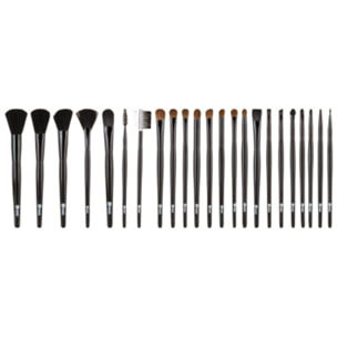 Pack de pinceles Negro - 23 unidades