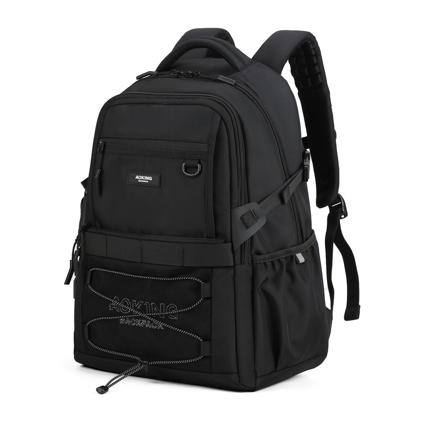 Zaino Unisex Zenithar Nova - Poliestere Vegan - 34.0 x 19.0 x 47.0 cm