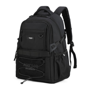 Zaino Unisex Zenithar Nova - Poliestere Vegan - 34.0 x 19.0 x 47.0 cm