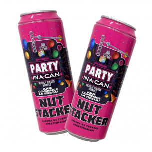 Juego de mesa PARTY IN A CAN, DESAFIO "TUERCAS APILABLES"