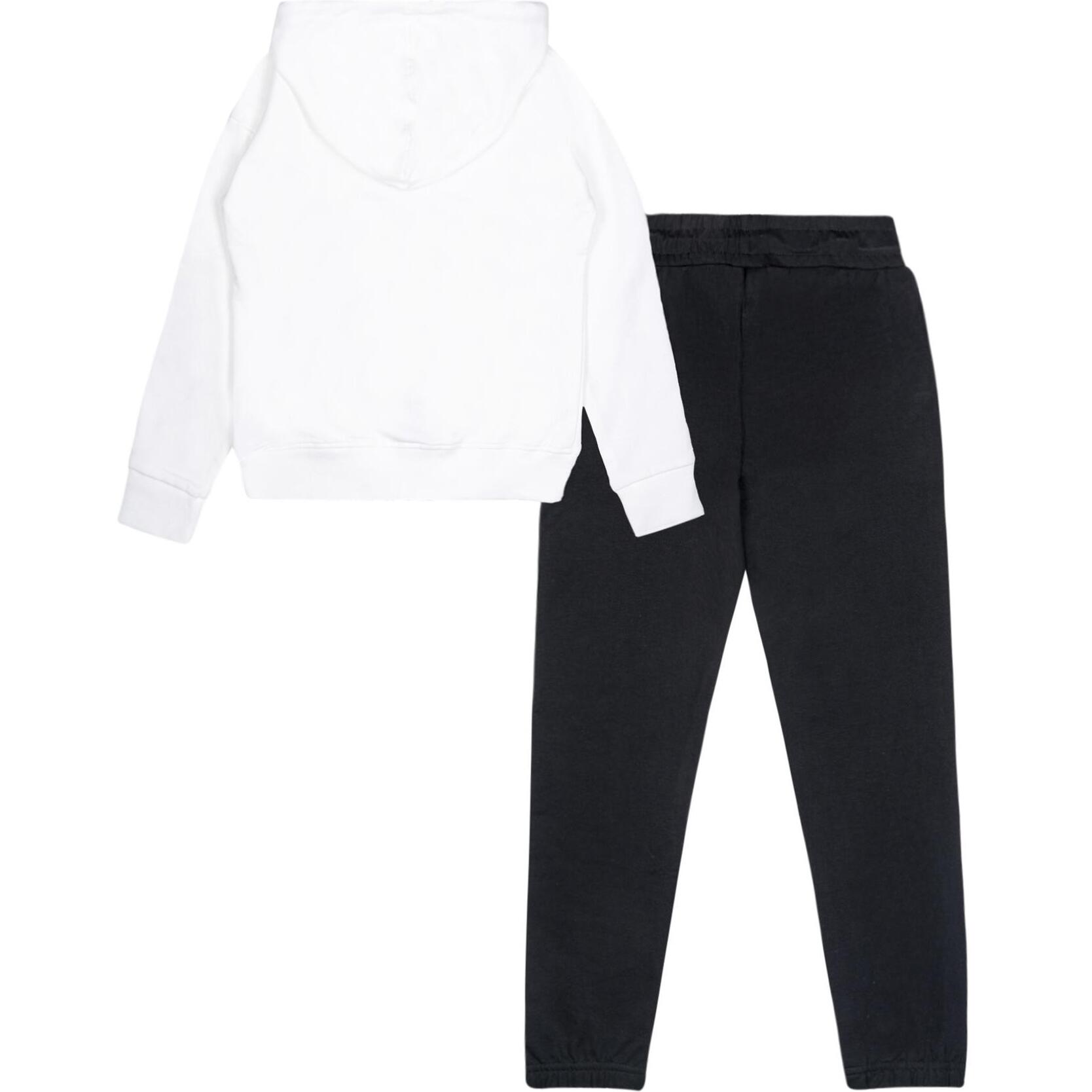 Tuta da bambina in cotone non garzato Leone Shiny