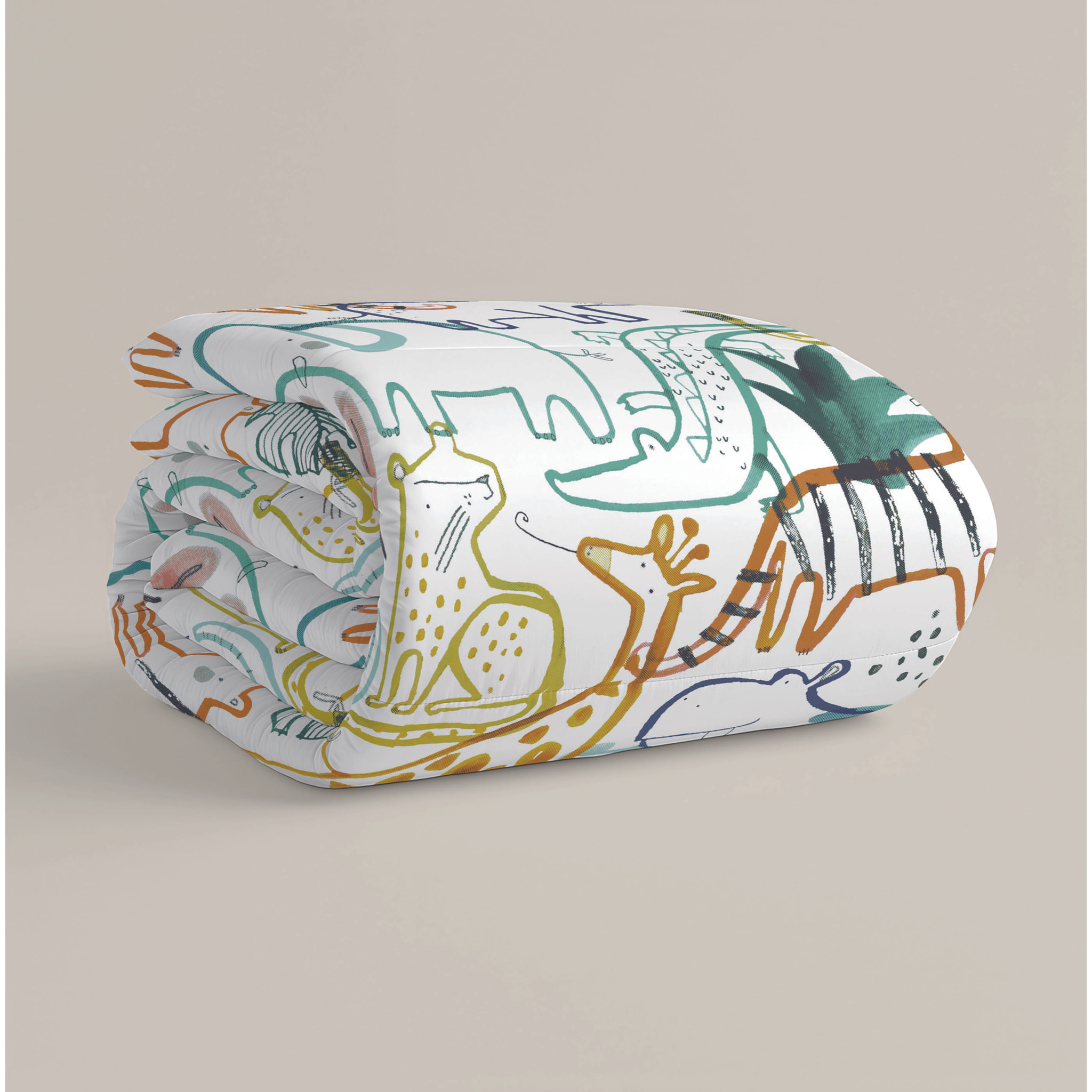 Edredón Nórdico Estampado - Infantil - 100% Poliéster Microfibra - 300 gr/m² con Tacto Pluma - Party