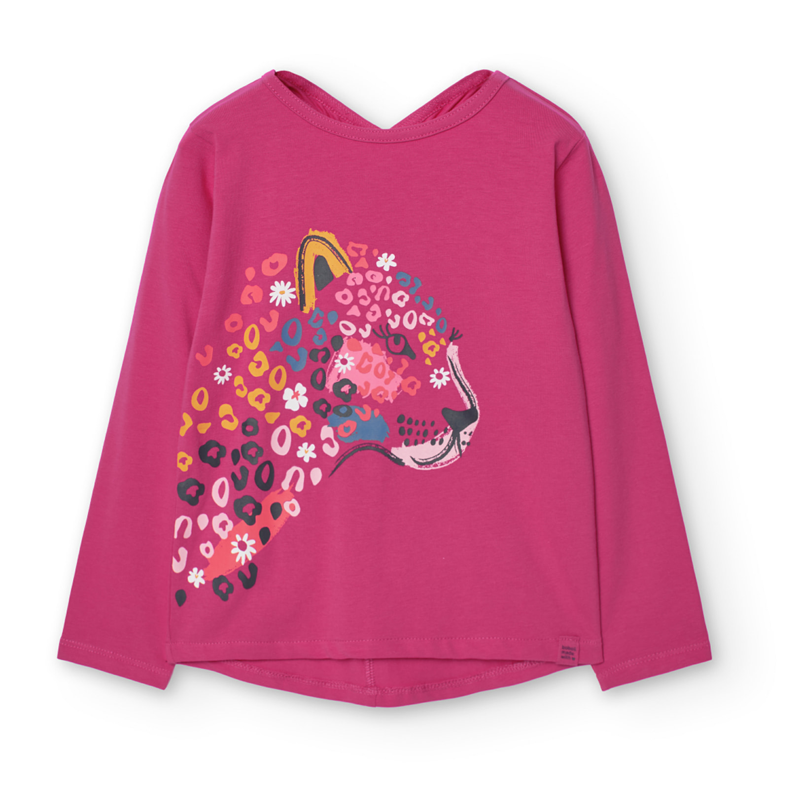 Camiseta punto elástico de niña -BCI