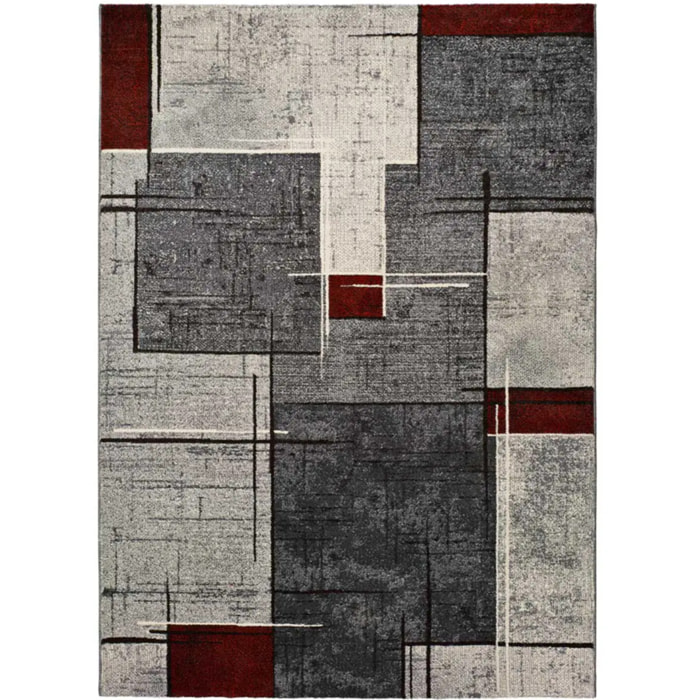 DREAMS Alfombra geométrica en gris, varias medidas disponibles