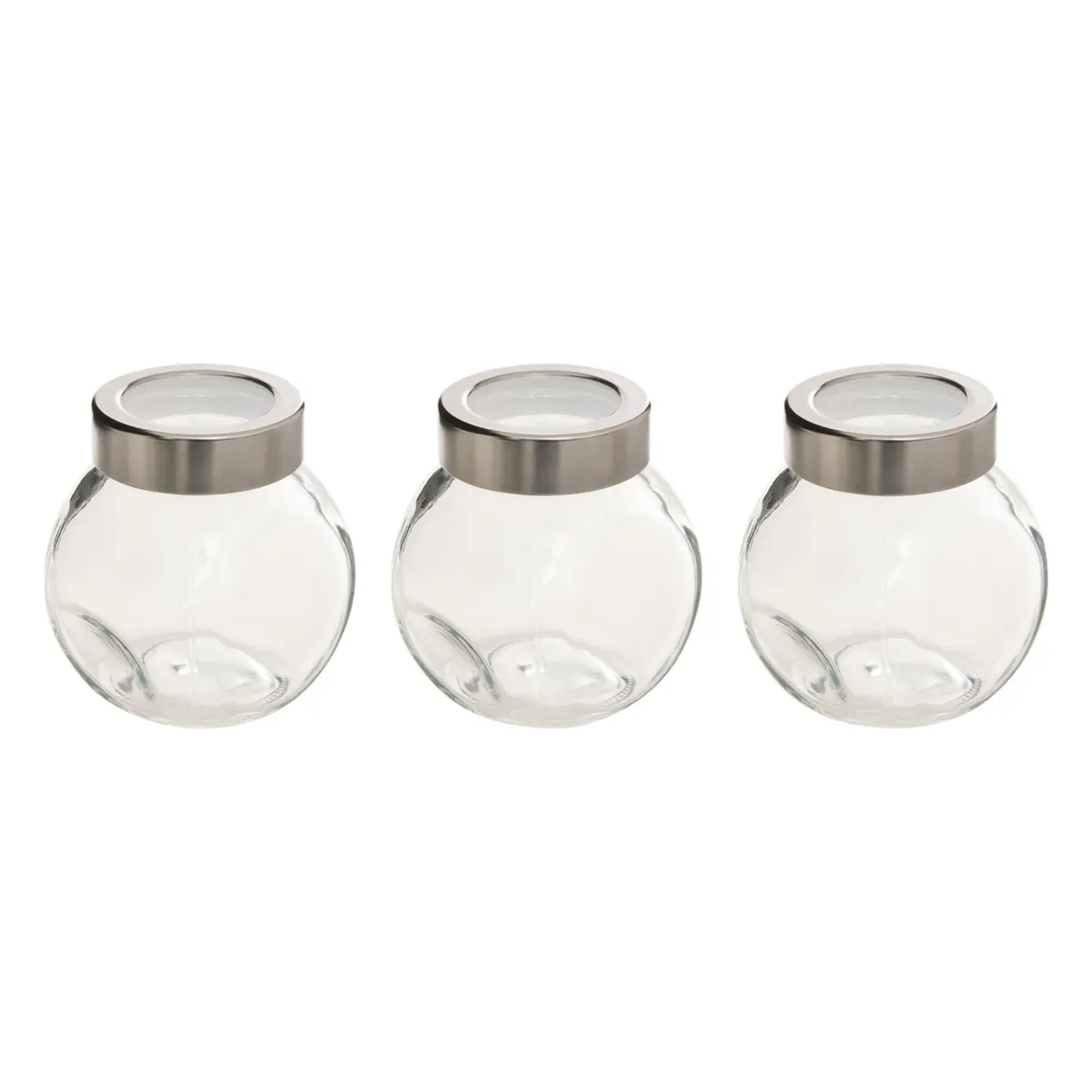Lot de 3 bocaux à épices Miro 200ml en verre