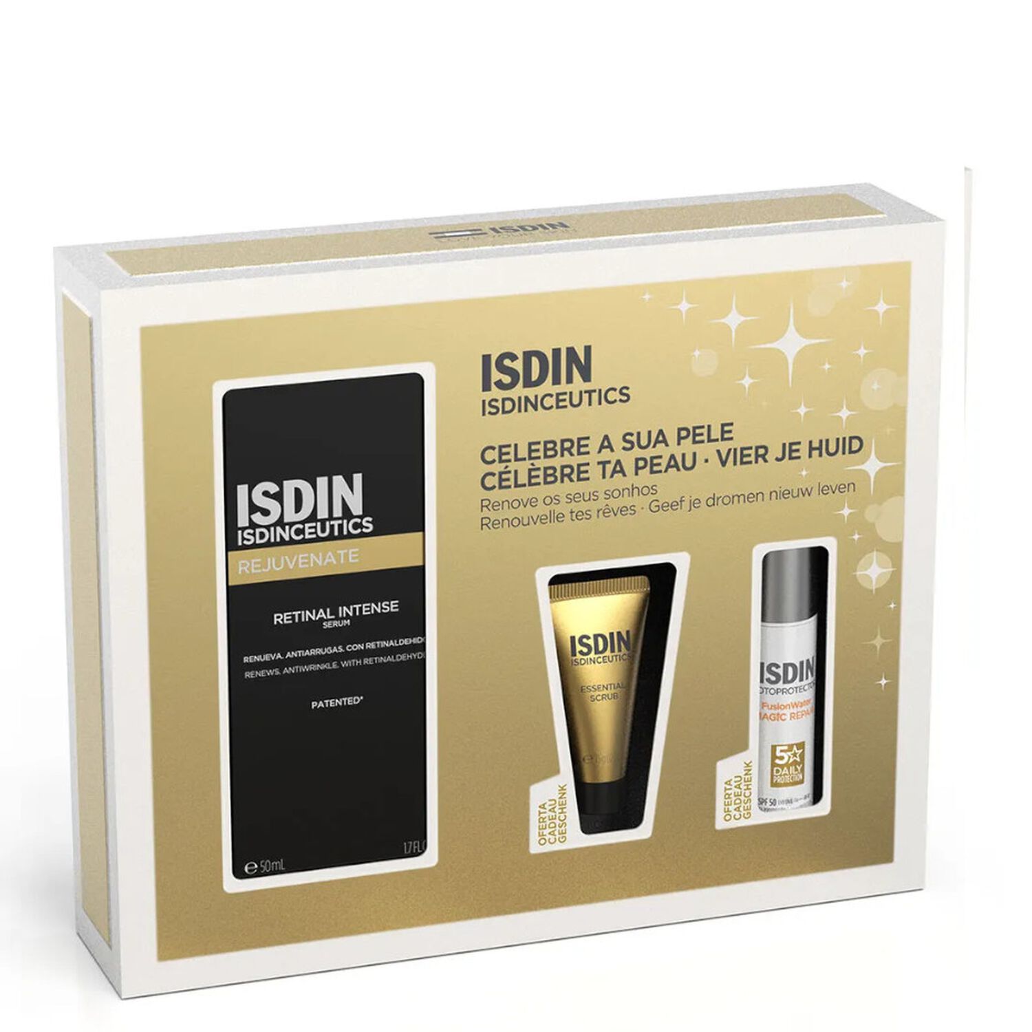 Isdinceutics - Coffret Sérum Retinal Intense 50 ml + 2 Produits