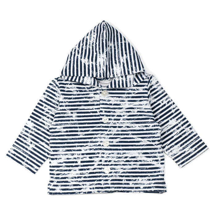 Hoodie in Felpa C/Cappuccio