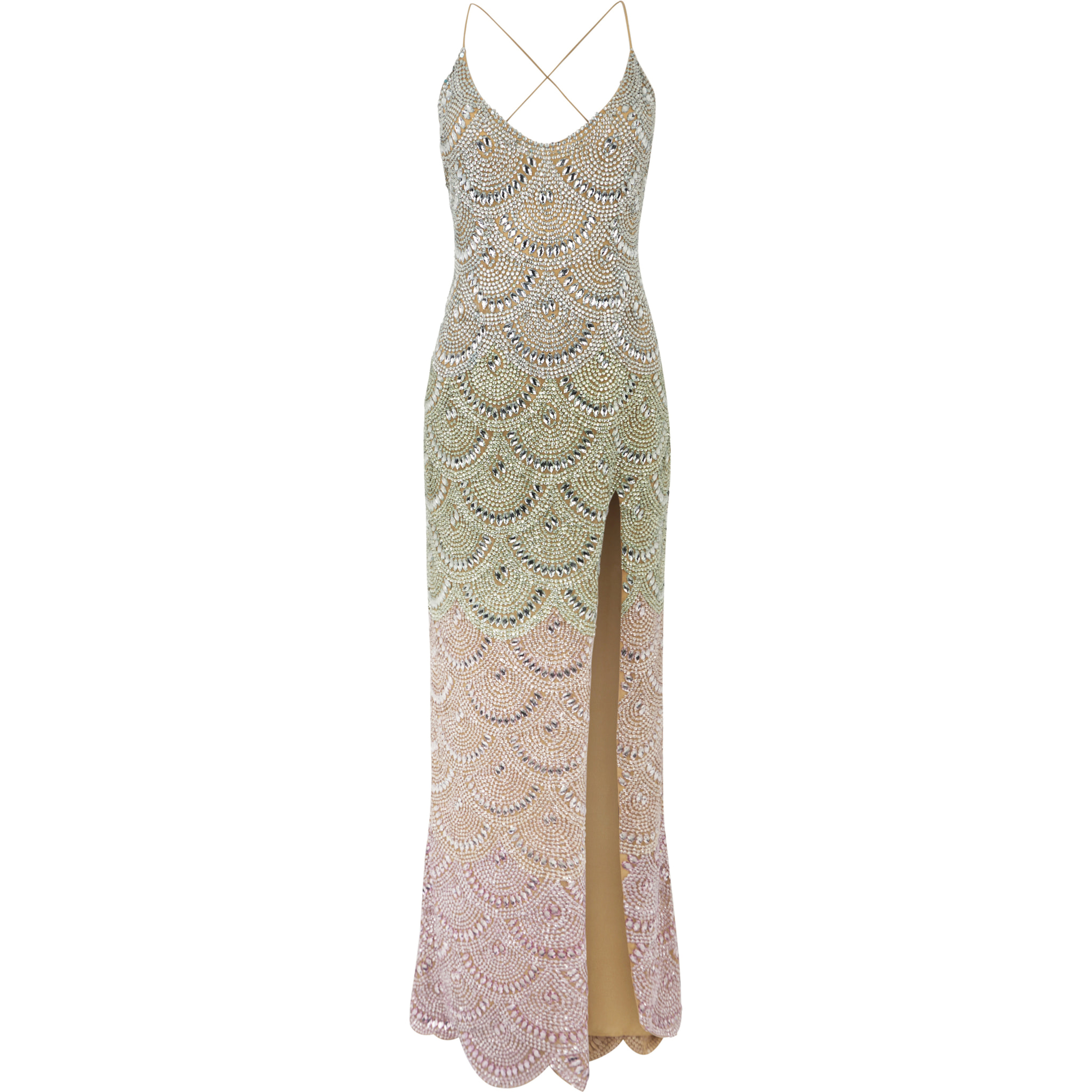 PHILIPP PLEIN Long Dress Multicolor Waves