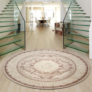 Tappeto Salotto Classico Cipria