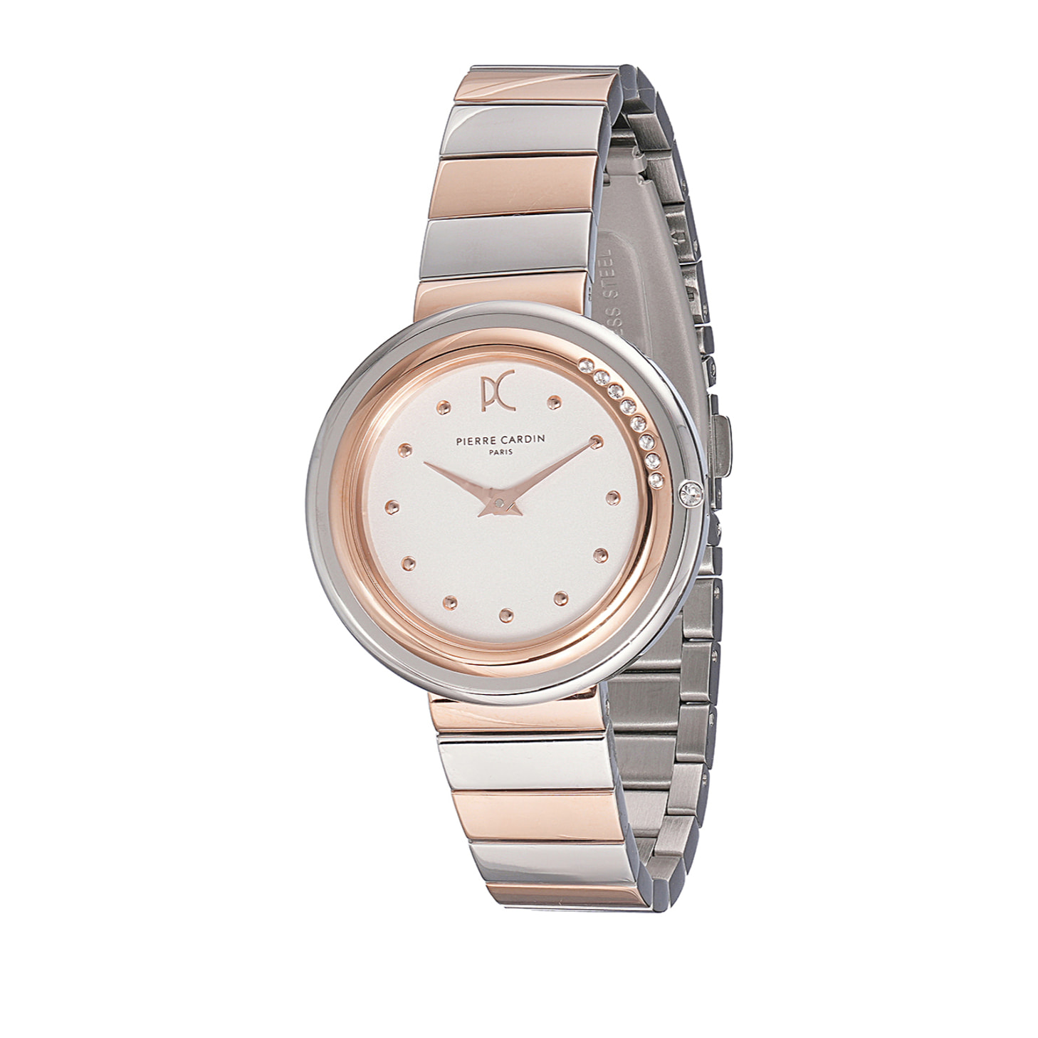 Reloj Pierre Cardin CF.1010.MU.3 Mujer Analogico Cuarzo con Correa de Acero inoxidable