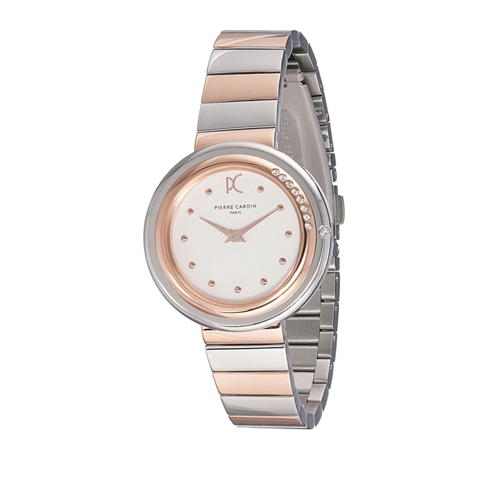 Reloj Pierre Cardin CF.1010.MU.3 Mujer Analogico Cuarzo con Correa de Acero inoxidable