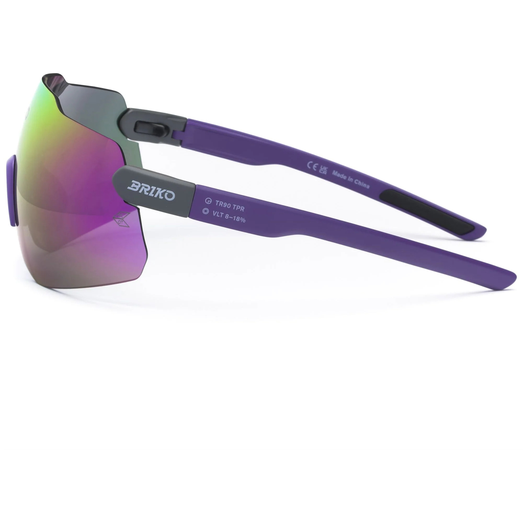 Briko - Occhiali, Uomo Donna, Grigio - Starlight 2.0 3 Lenses
