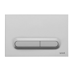 V-Fix Core Pack WC bâti-support + WC sans bride Hansgrohe EluPuraS + Abattant SoftClose + Plaque chrome mat (VFIXPURA5)