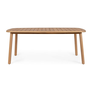 Tavolo fisso GIRONA in legno di acacia, 183×99 cm
