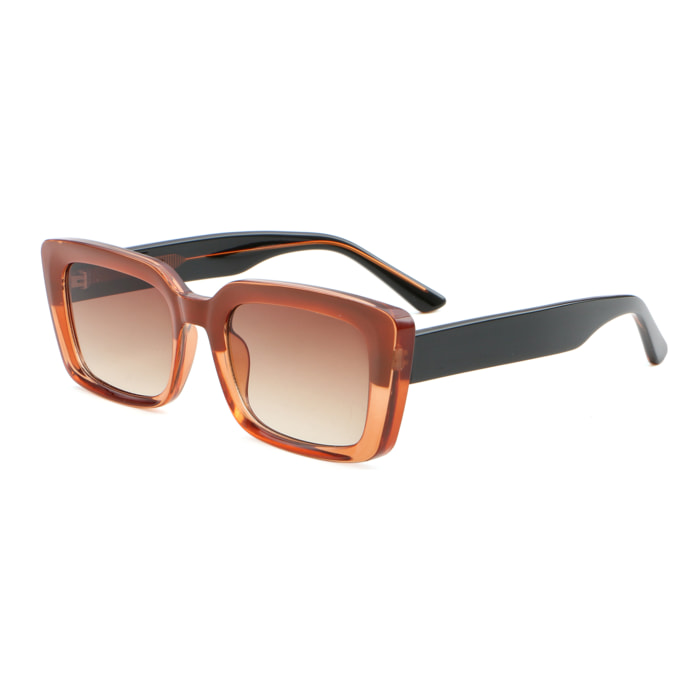 Gafas de sol OCEAN SAINT MICHEL - Vino y templo negro con moke gradiant
