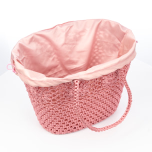 Zerba borsa a spalla donna. Realizzata in cotone.