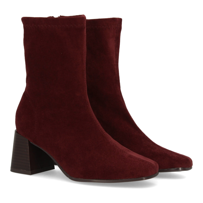 Bota calcetín de caña media para mujer