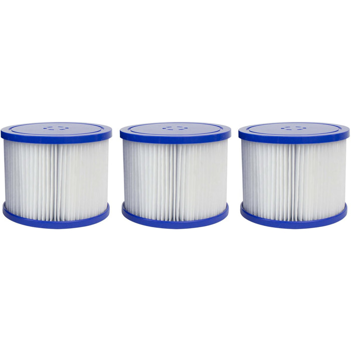 Lot de 3 cartouches de filtration pour Spa gonflable