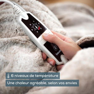 Couverture chauffante XXL Nordic - Beurer HD 150 - 6 niveaux de température