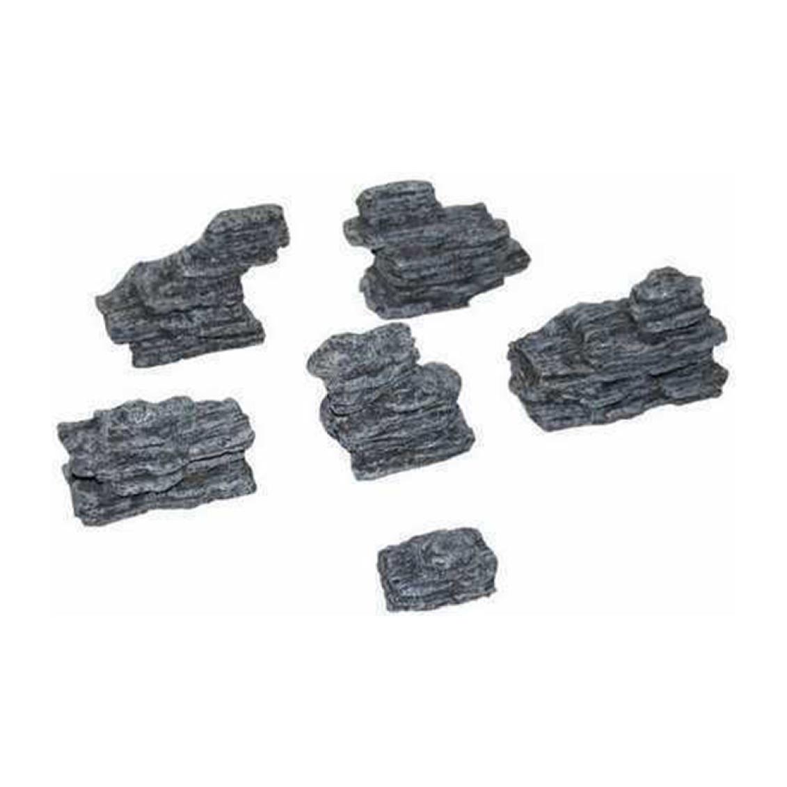 Roccia ornamentale per acquario set 6 pezzi - Amtra