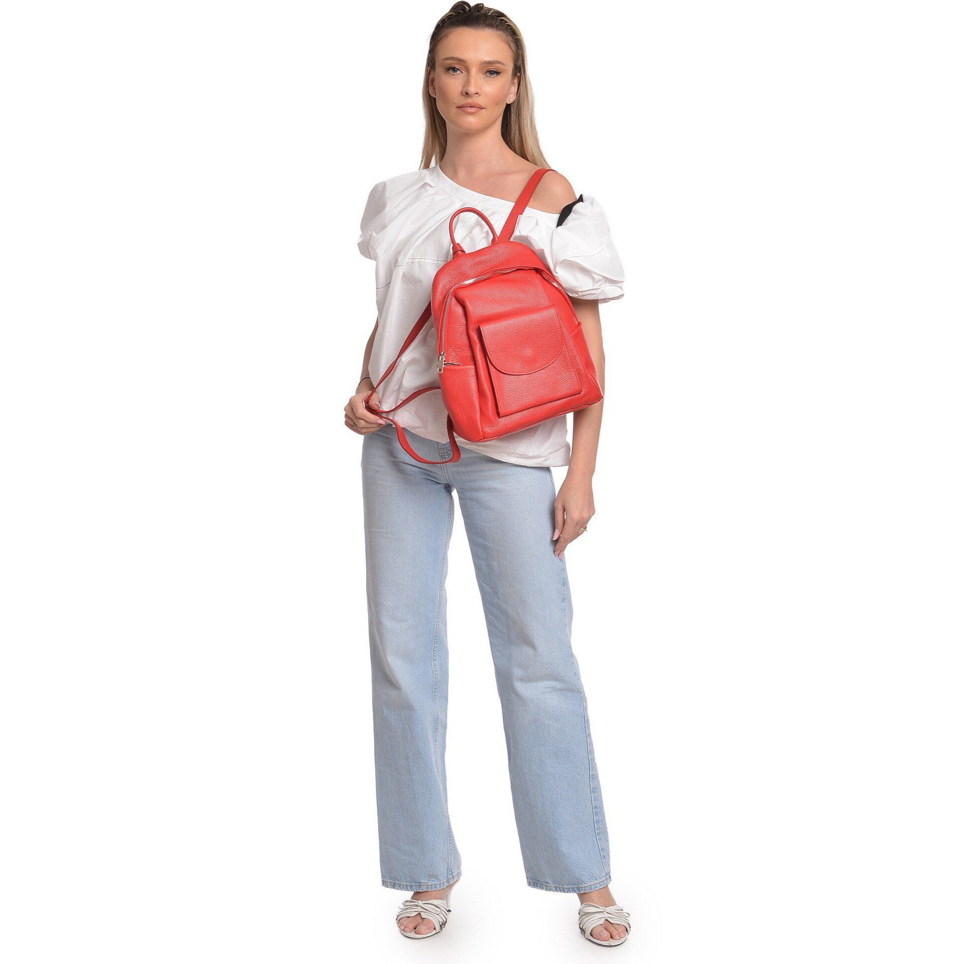 Zaino Anna Luchini Rosso