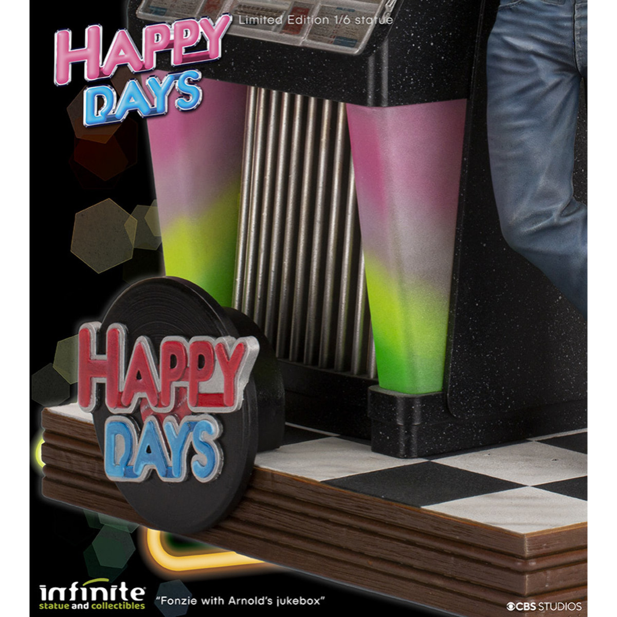 Fonzie Happy Days O&r 1/6 Resin Statua Statua Infinite Statua