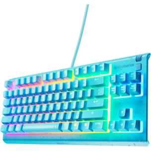 Clavier gamer STEELSERIES Apex 3 TKL Aqua - FR