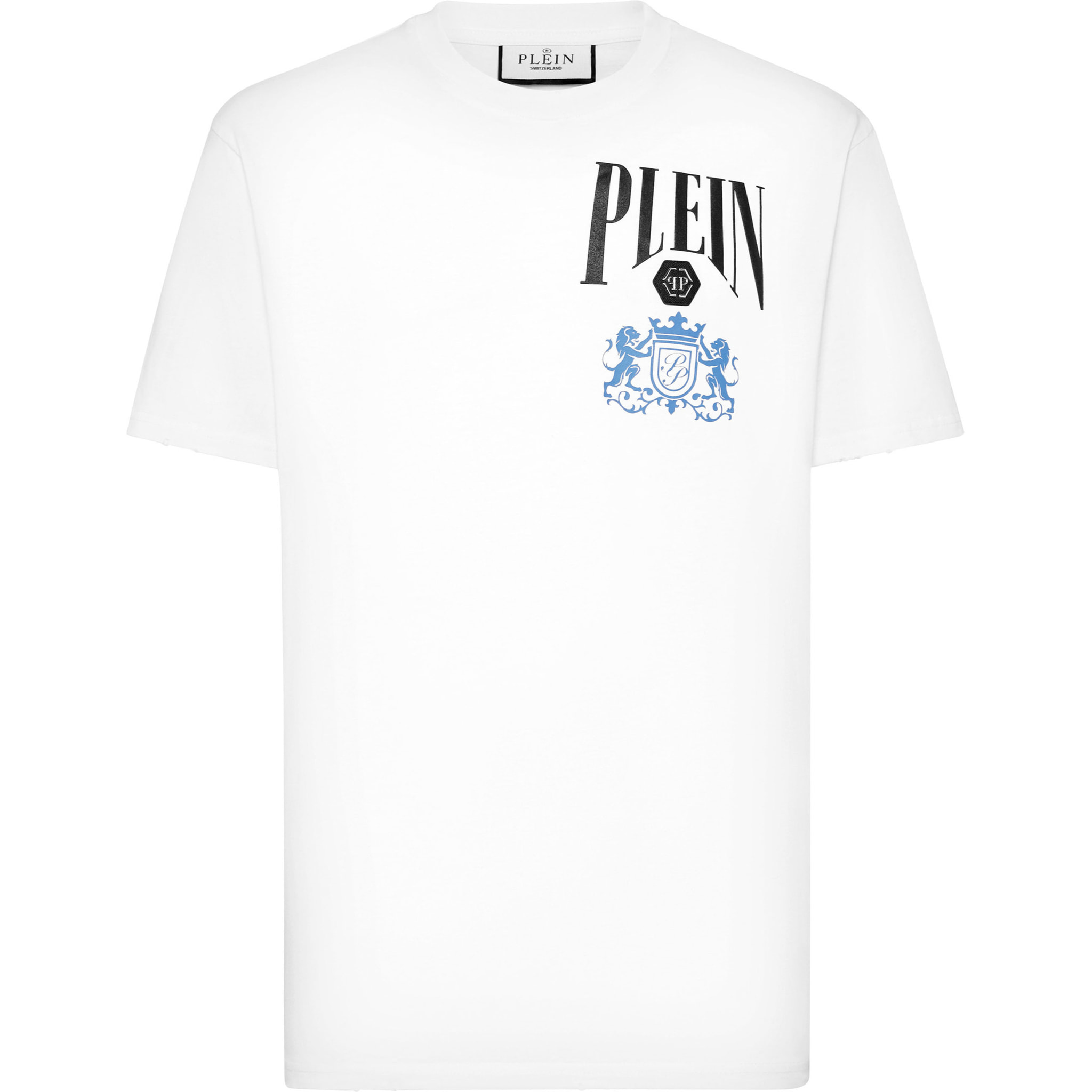 PHILIPP PLEIN T-Shirt Round Neck RACING