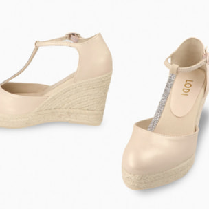 ZAPATOS DE NOVIA DORADOS RING