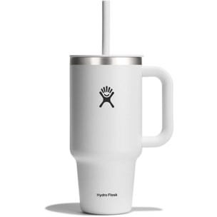 Mug isotherme HYDROFLASK Tumbler 940ml Blanc