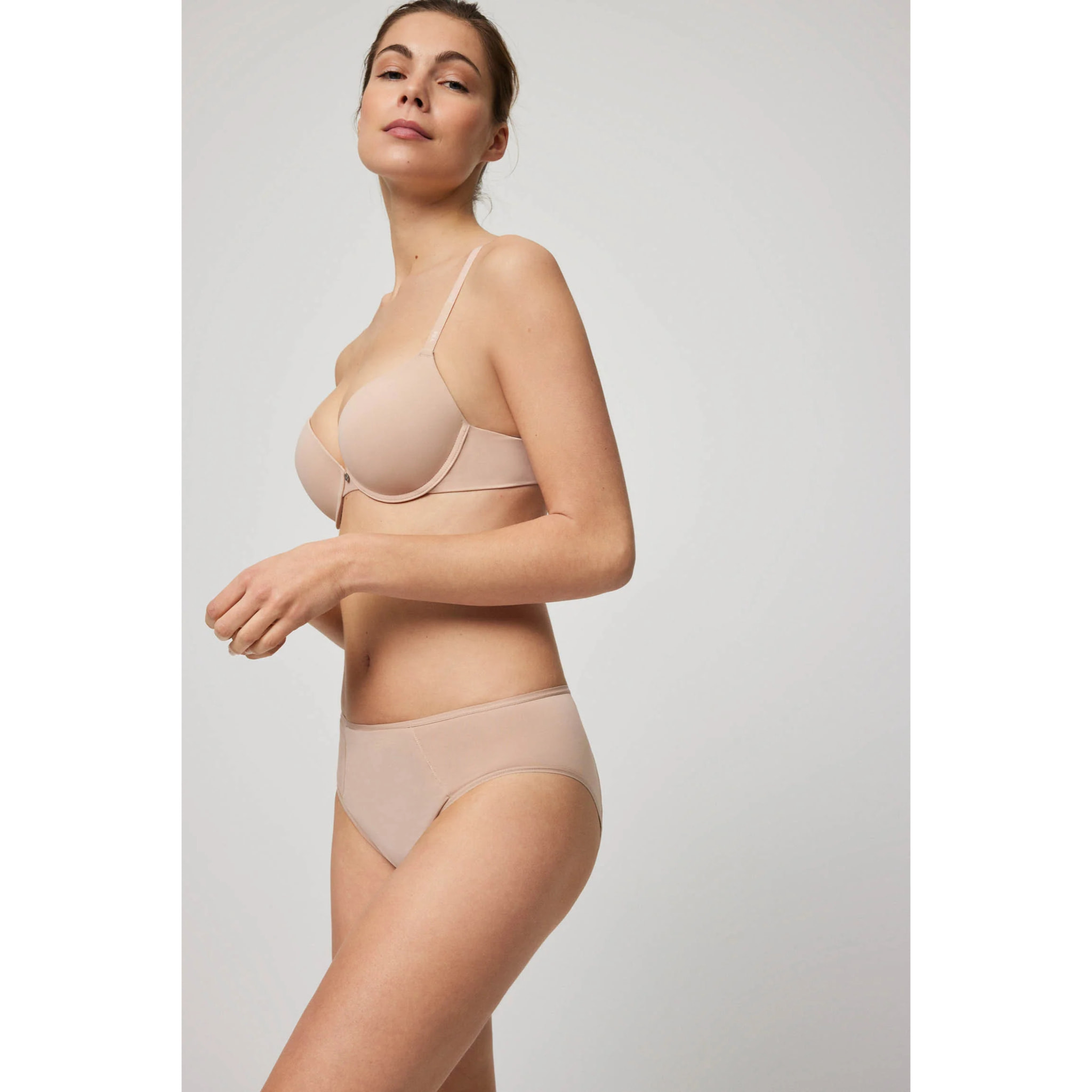 Slip mestruali midi beige