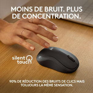 Souris sans fil LOGITECH M240 Silent Graphite Bluetooth