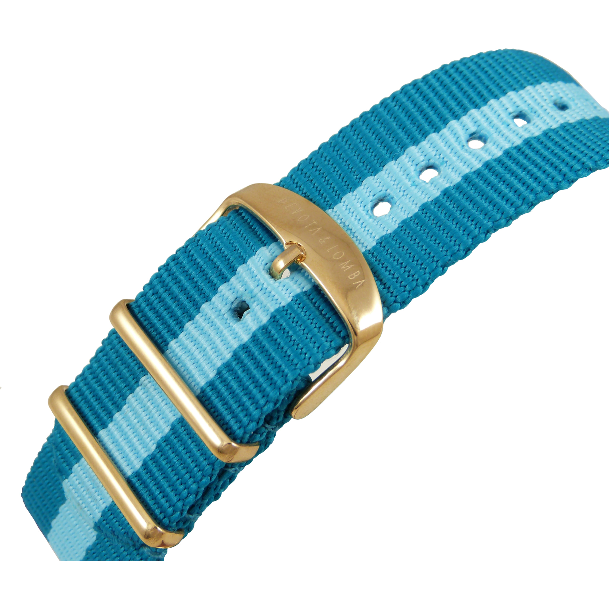 Reloj Devota & Lomba DL008MSPBLBL-02BLUE Mujer Analogico Cuarzo con Correa de Nylon