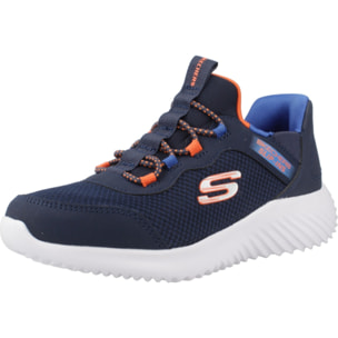 Zapatillas Niño de la marca SKECHERS  modelo BOUNDER - BRISK-BURS SLIP-INS Blue