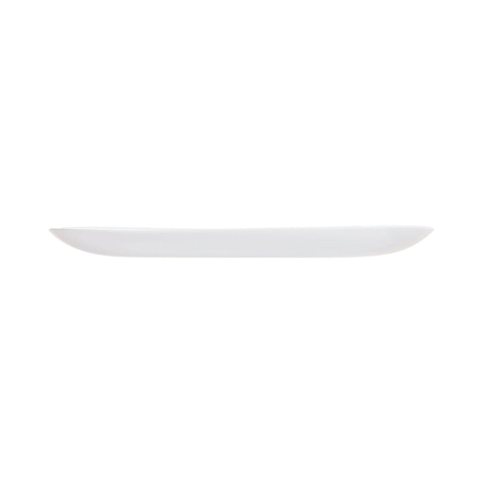 Assiette blanche plate 28.1 x 23.3 cm Sweet Line - Luminarc