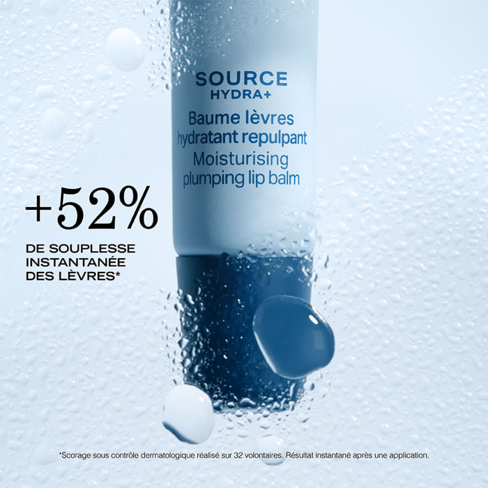 Source Hydra + - Baume Lèvres Hydratant Repulpant 12H 15ml