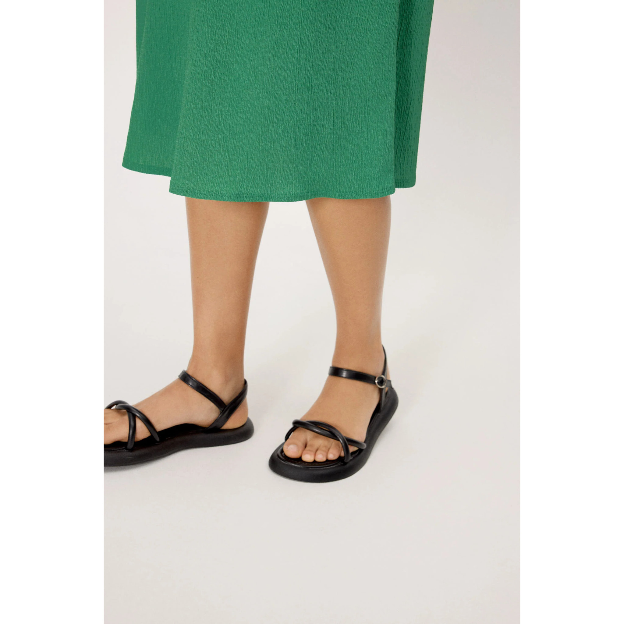 Vestito midi Verde