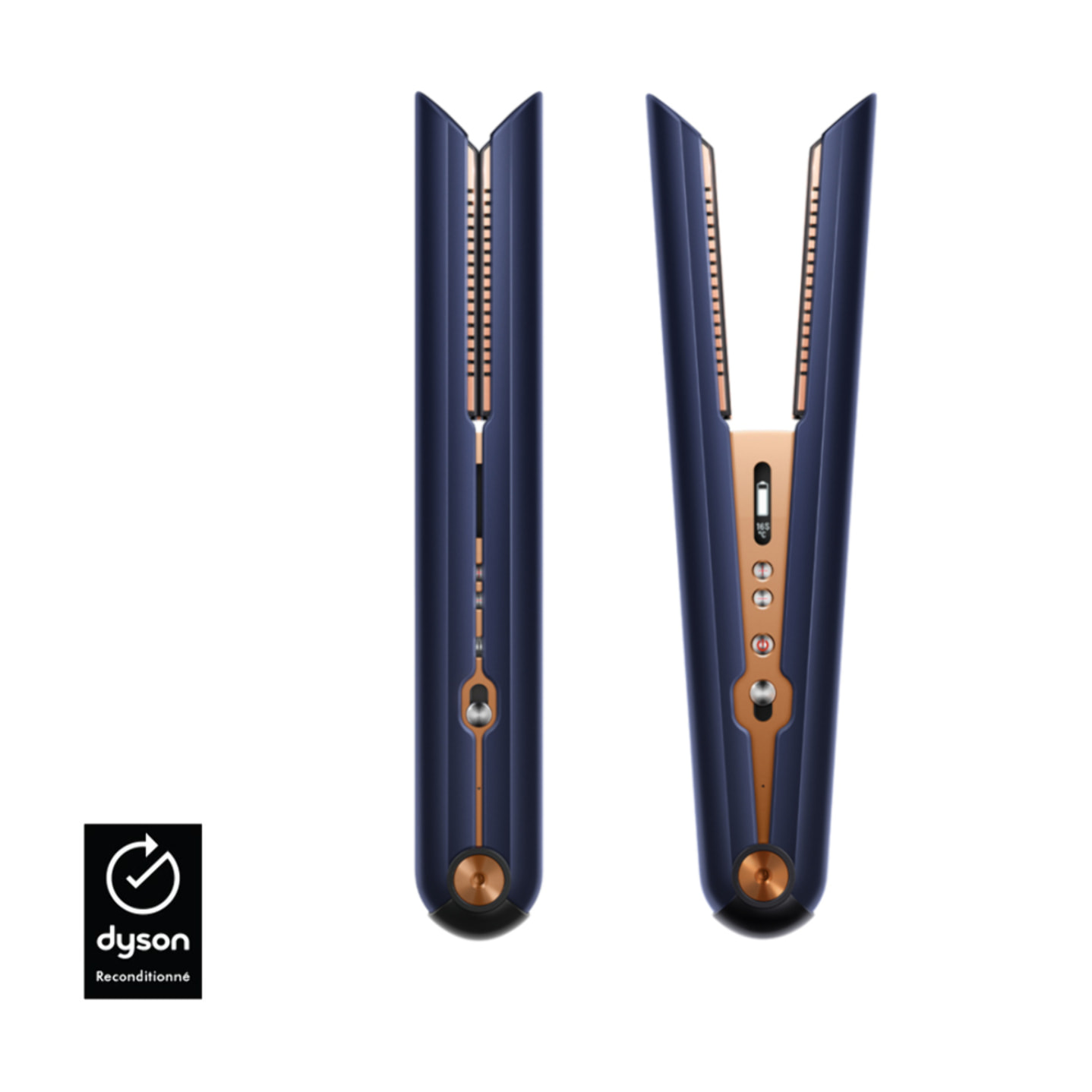 Lisseur Dyson Corrale™  Bleu de Prusse/Cuivré - Reconditionné