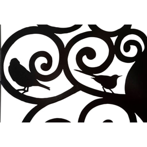 PANNELLO IN FERRO THREE CHARME 1921 NERO