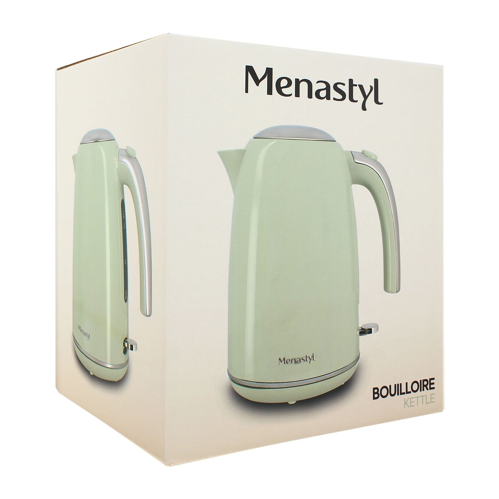 Bouilloire en acier inoxydable 1,7L celadon RETRO