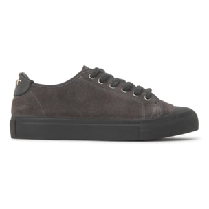 Sneaker plano Zira en serraje