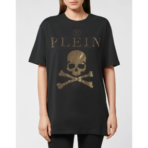 PHILIPP PLEIN T-Shirt Round Neck SKULL