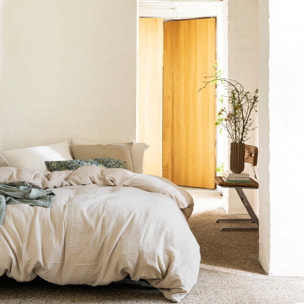 Housse de couette en gaze de coton, SIMPLEMENT GAUFRÉ