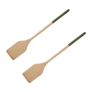 Ensemble de 2 Spatules de cuisine 33 cm Fackelmann Wood Edition