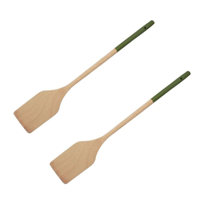 Ensemble de 2 Spatules de cuisine 33 cm Fackelmann Wood Edition