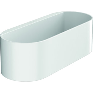 HANSGROHE Corbeille de rangement HANSGROHE profondeur 71 mm blanc mat