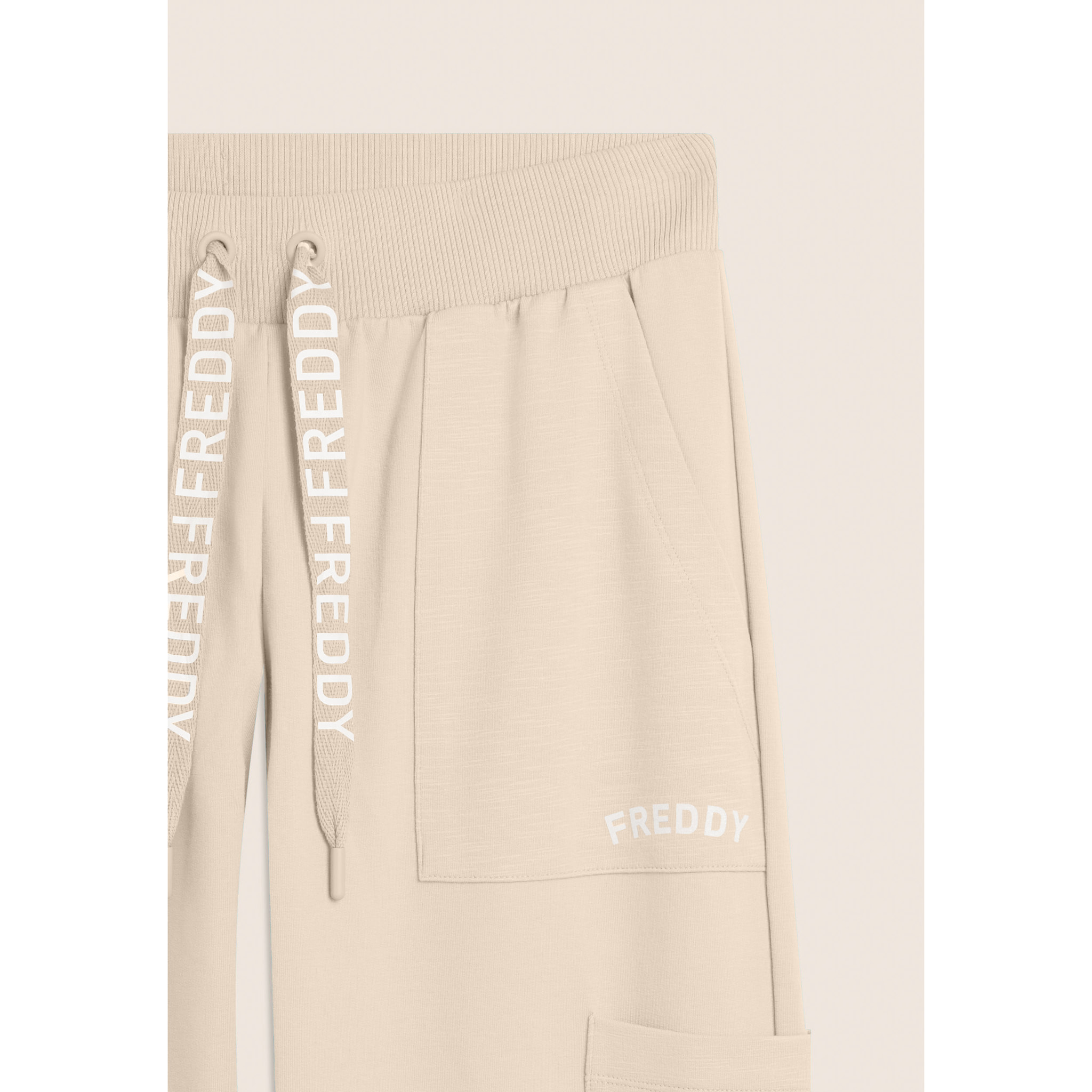 Pantaloni con Tasche Applicate e Logo FREDDY