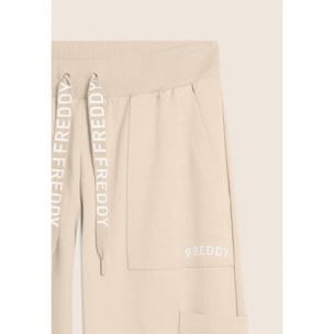 Pantaloni con Tasche Applicate e Logo FREDDY