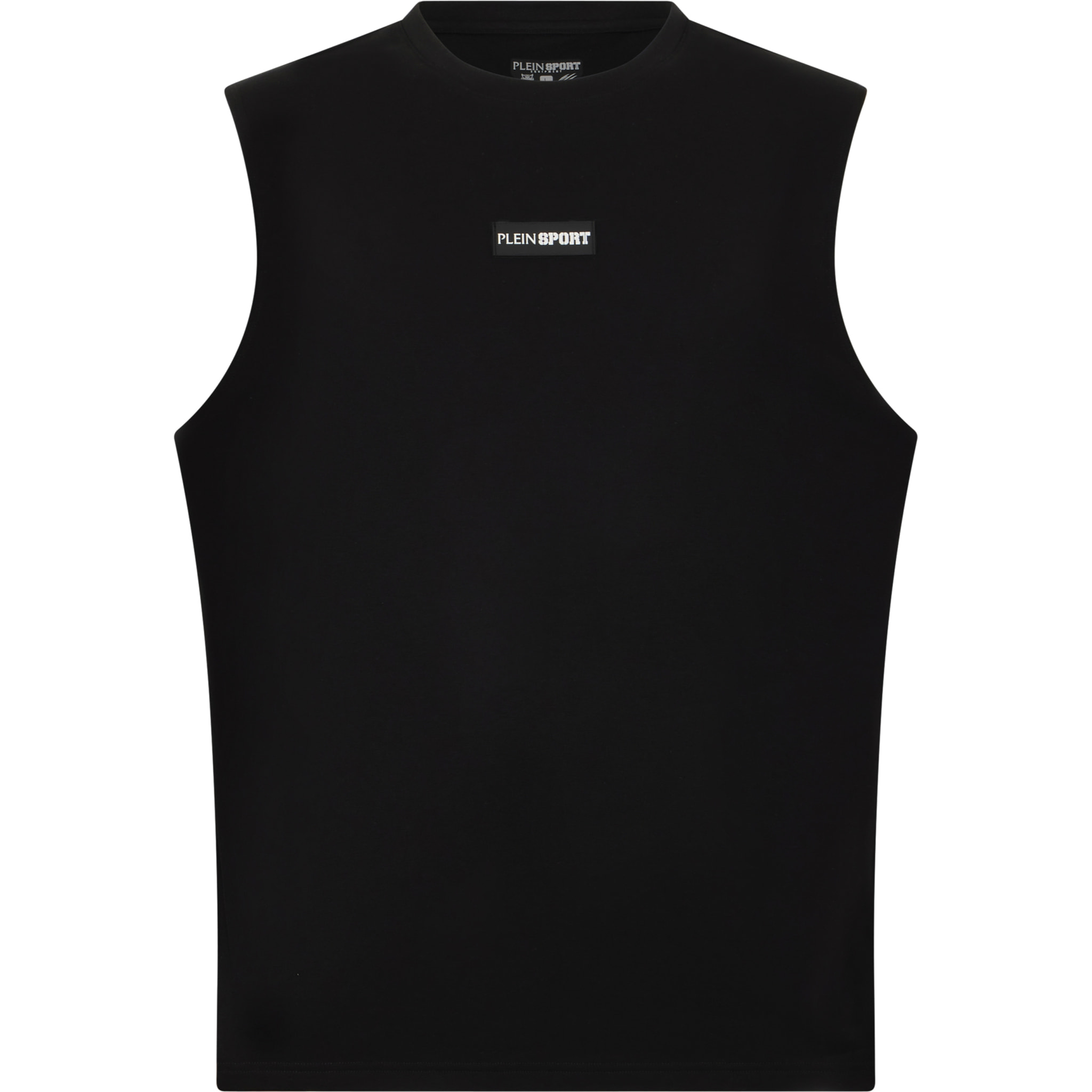PLEIN SPORT Slub Cotton Tanktop