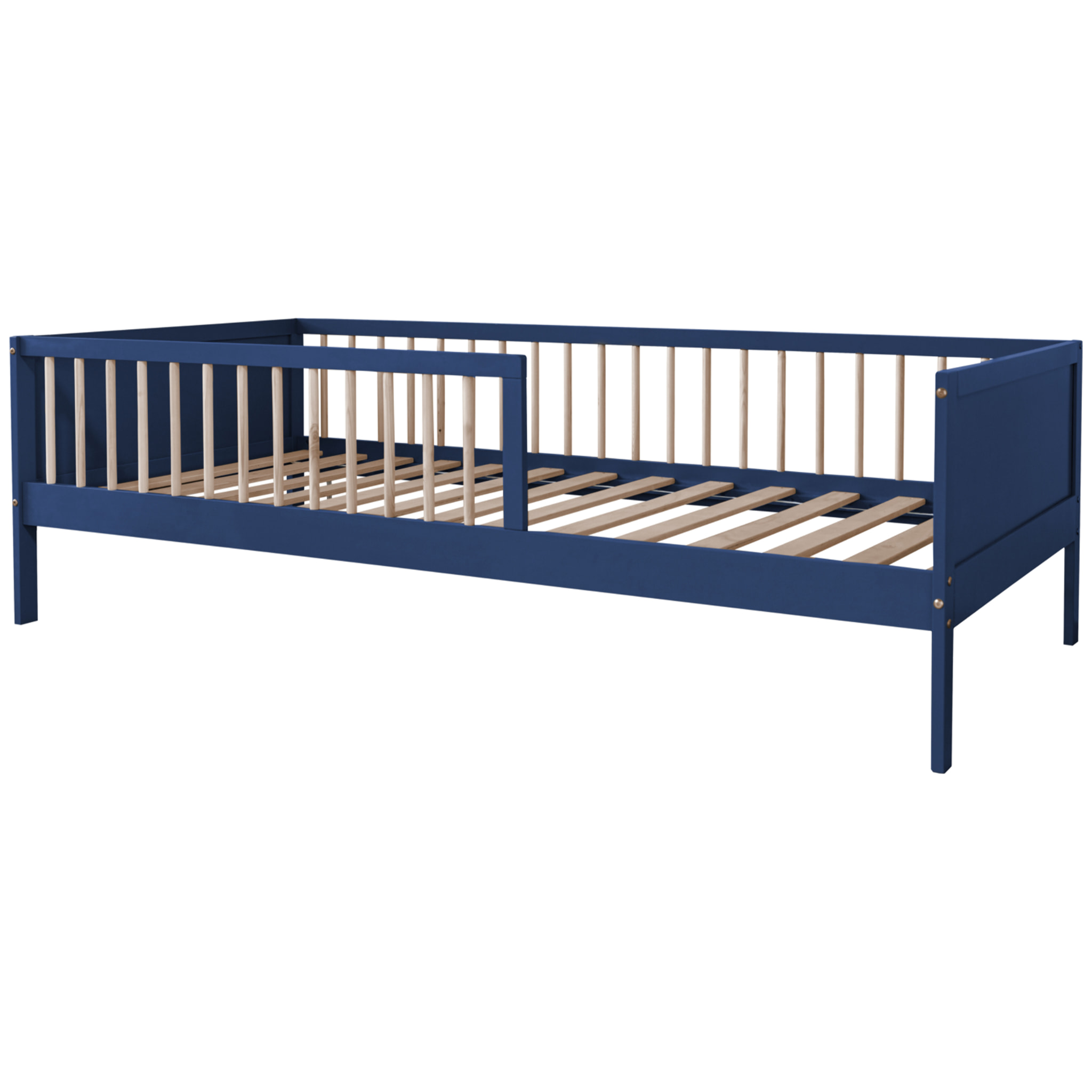 Lit pour enfant 190x90cm bleu foncé ADAM